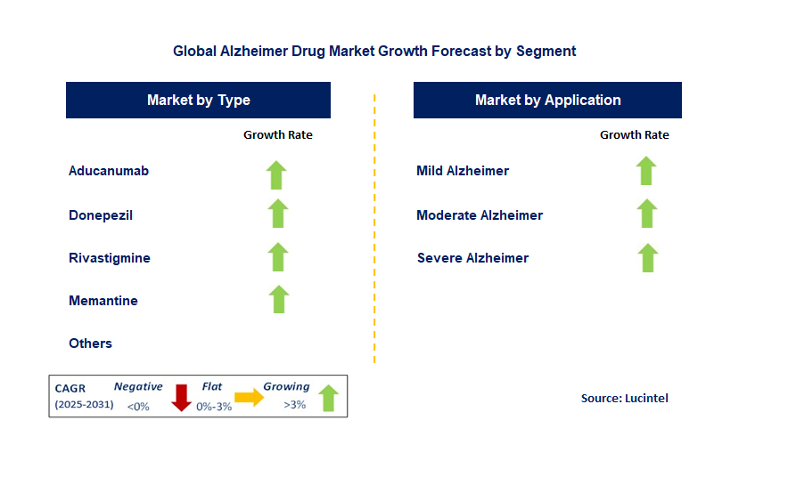 Alzheimer Drug Market by Segment